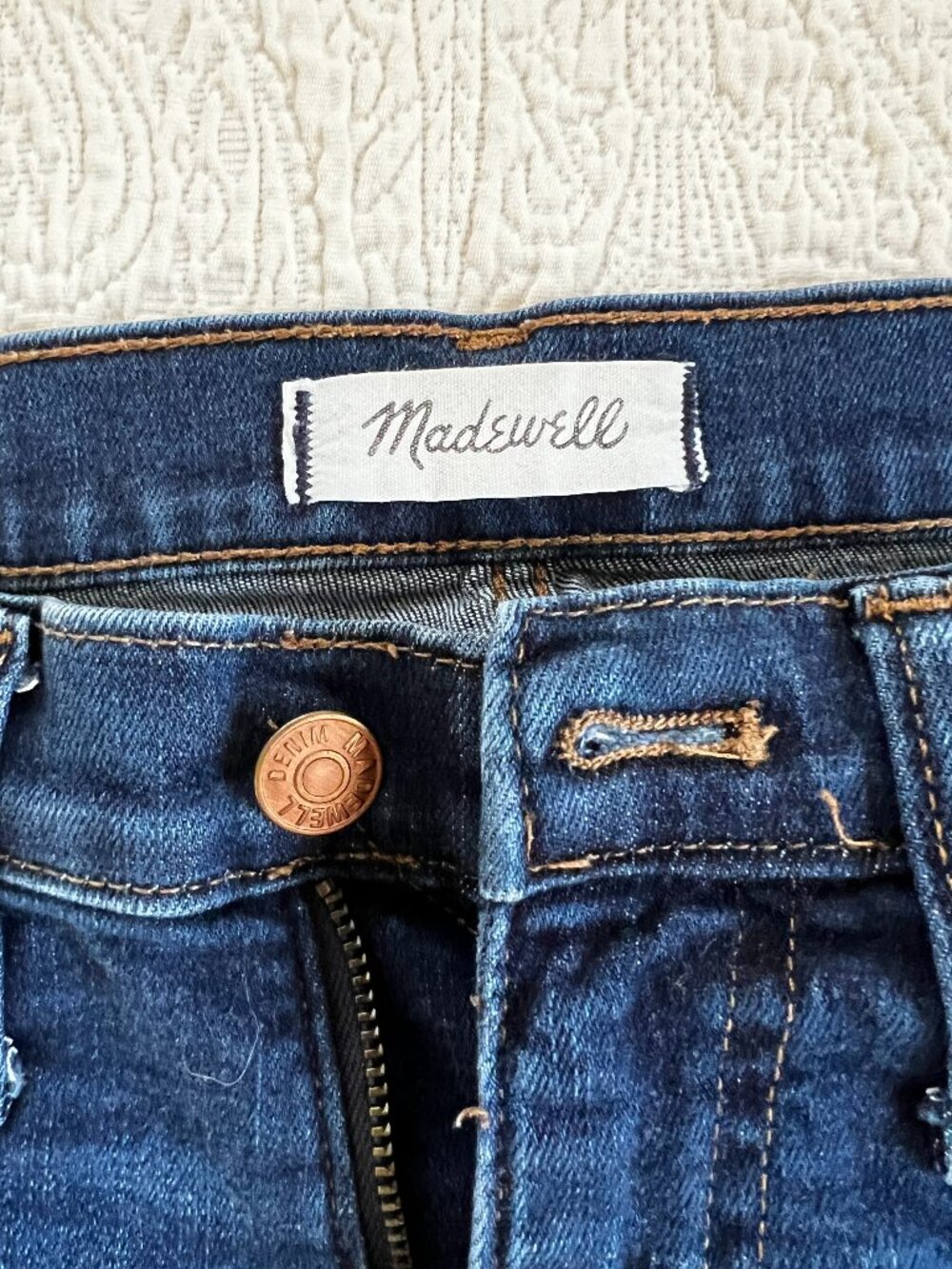 Madewell Dark Wash High Rise Skinny Jeans - size 27